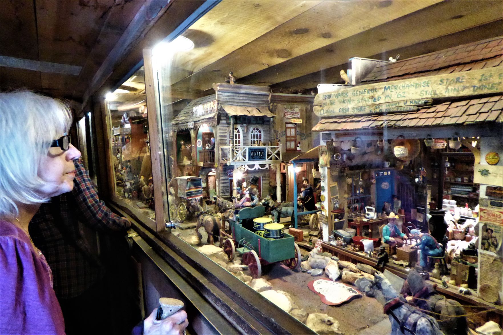miniature Western Town